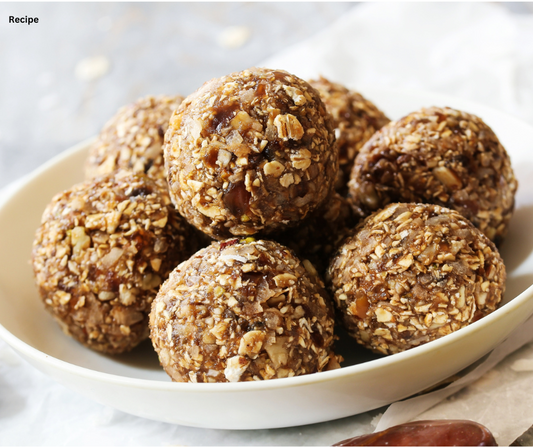 No-Bake Collagen Energy Bites with Caffeine – Glow, Fuel, and Go!