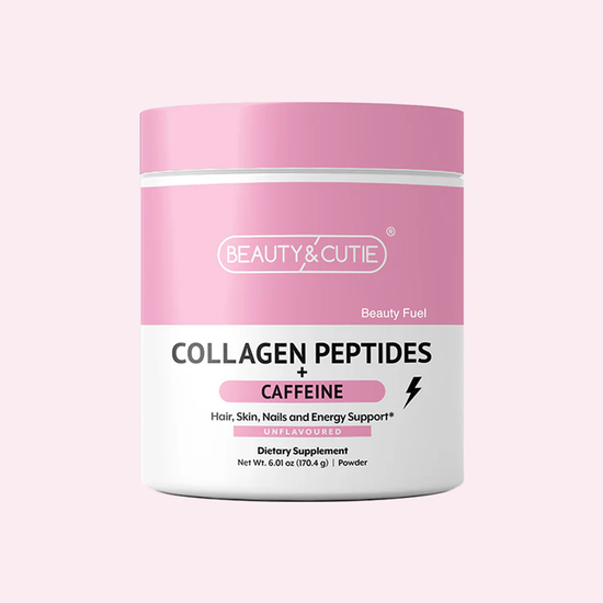 Beauty Fuel collagen powder jar front view